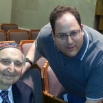 Attended an event this evening and got to meet Fyvush Finkel. I've been a fan of his for years.