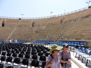 The Roman Theater in Caeserea