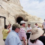 The old train tunnel at Rosh Hanikra