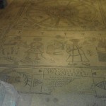 The mosaic floor of Beit Alpha