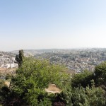 The View of Jerusalem from Mt. Scopus