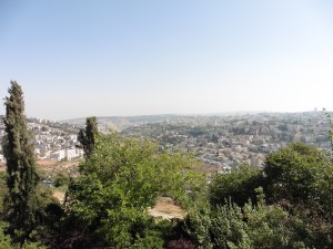 The View of Jerusalem from Mt. Scopus