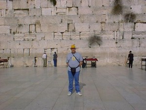 Me at the Western Wall, April 19, 1999