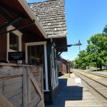 Checked into Historic Issaquah train depot