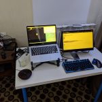 My Setup At the Hotel Central in Sofia