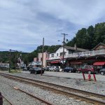 Railroad Tracks and Callicoon Theater