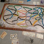 Played Ticket to Ride Europe – Mega Edition