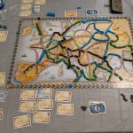 Played Ticket to Ride Europe – 1912 Rules