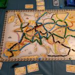 Played Ticket to Ride Europe – Europe Expanded