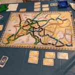 Played Ticket to Ride Europe – Mega Edition