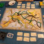 Played Ticket to Ride Europe – Europe Expanded