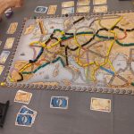 Played Ticket to Ride Europe – Mega Edition