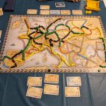 Played Ticket to Ride Europe – Mega Edition