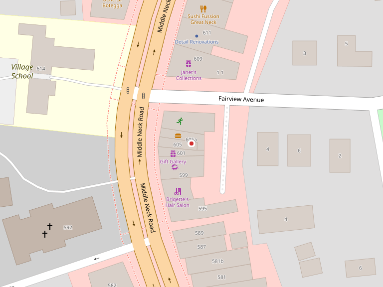 Map of the locations listed on this page