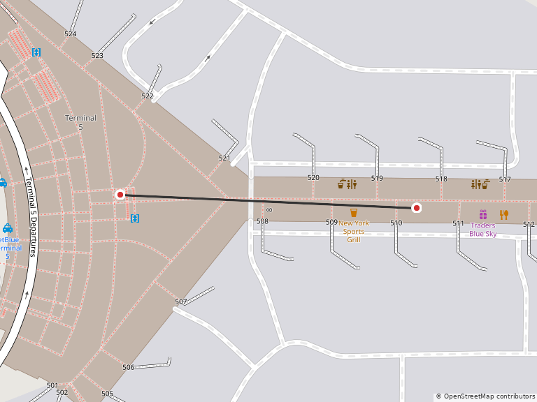 Map of the locations listed on this page