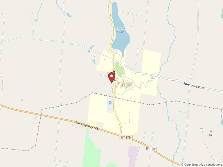 Map showing Hurd Settlement, New York, United States of America