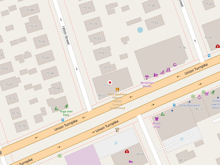 Map of the locations listed on this page